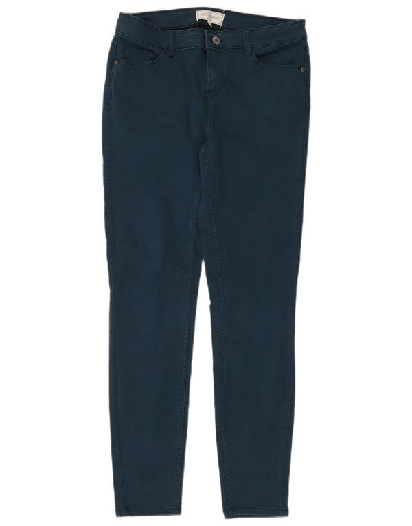 Damskie spodnie skinny casual FAT FACE UK 12 Medium W30 L30 Granatowe