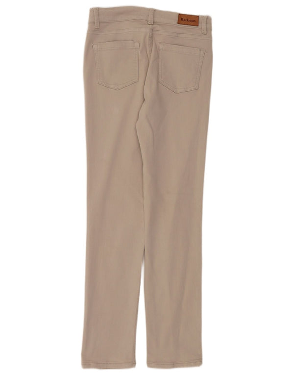 Dżinsy damskie Barbour UK 10 Small W28 L30 Beżowa bawełna
