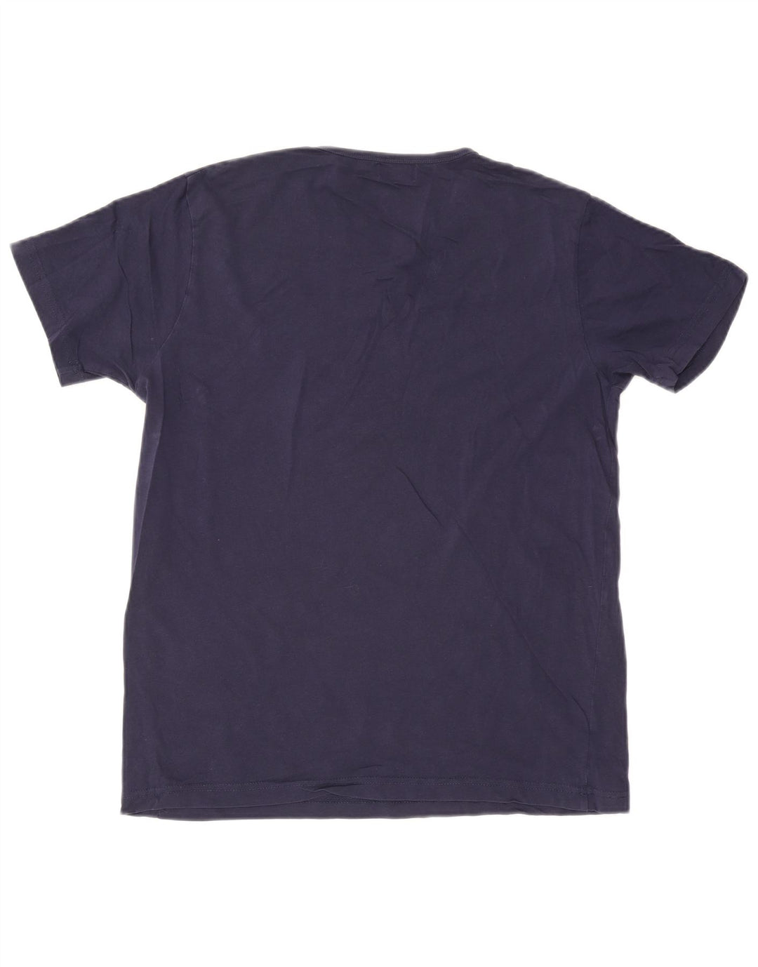 Lyle & Scott Męski T-shirt Top, duży, granatowy, bawełniany