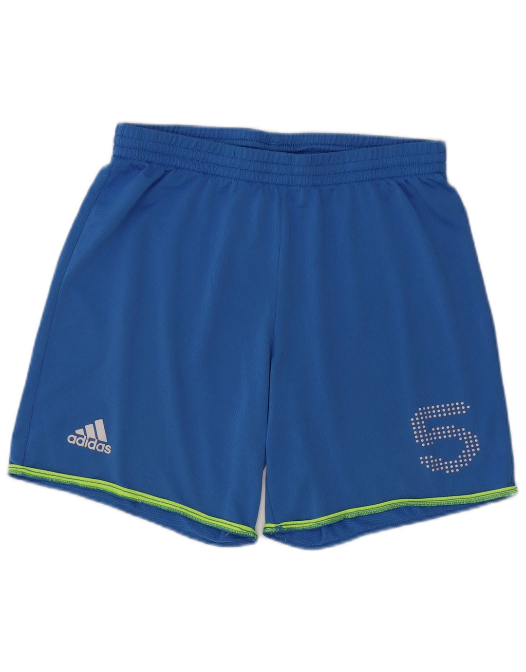 Męskie spodenki sportowe Adidas Graphic, duże, niebieskie, poliestrowe
