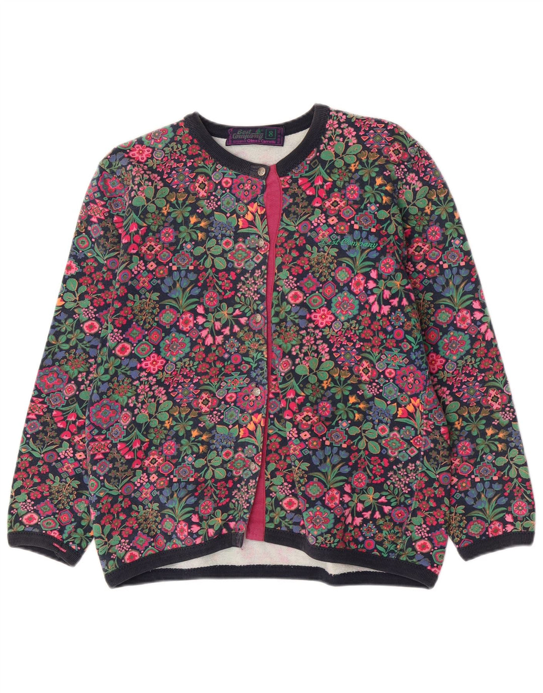 Damski sweter rozpinany Best Company US 8, średni, wielobarwny