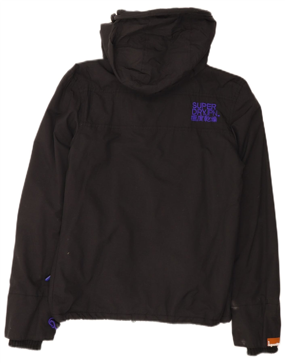 Damska kurtka wiatrówka Superdry The Windcheater Graphic UK 2 2XS czarna