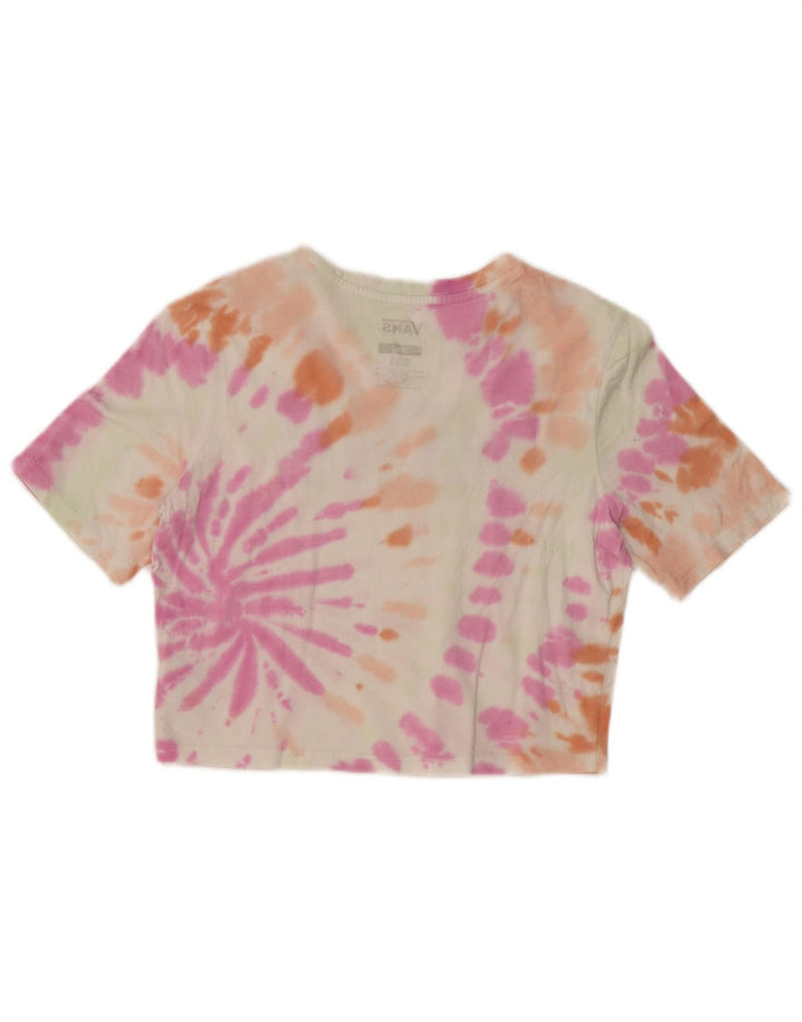 Damska koszulka VANS Crop Graphic Top UK 8 Small Multicolored Tie Dye