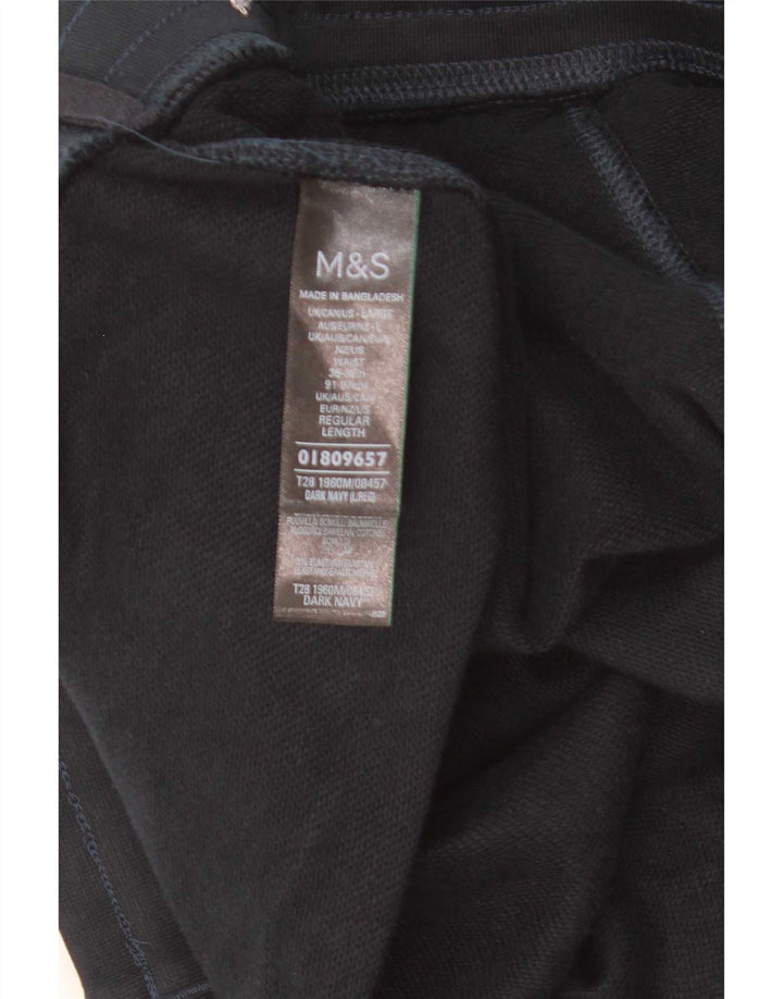 Męskie spodenki sportowe Marks & Spencer, duże, granatowe, bawełniane