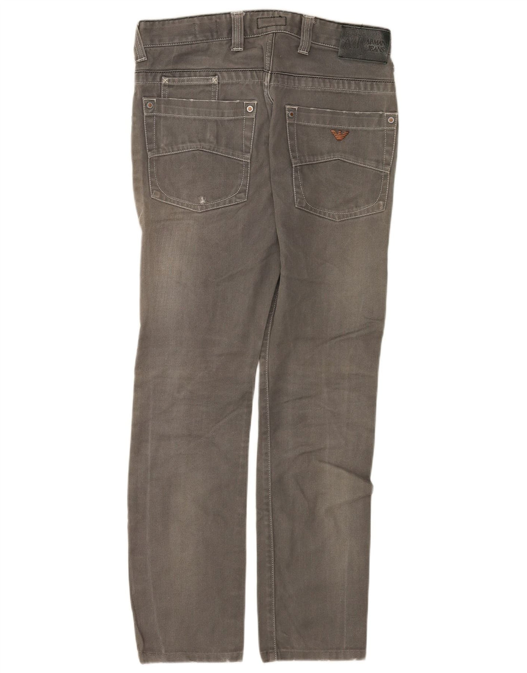 ARMANI Męskie jeansy slim W32 L30 Szara bawełna