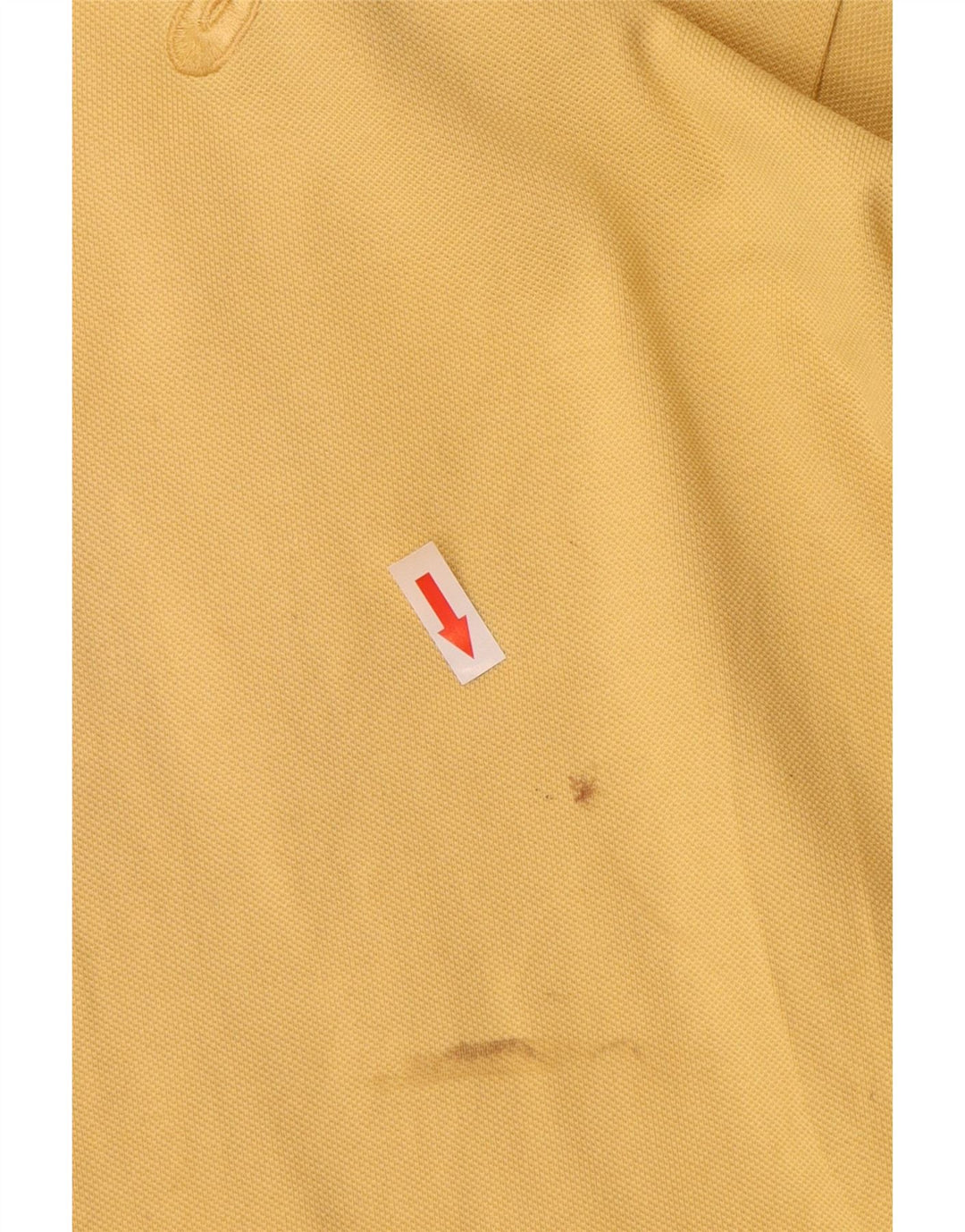 Męska koszulka polo Asics, duża, żółta, bawełniana