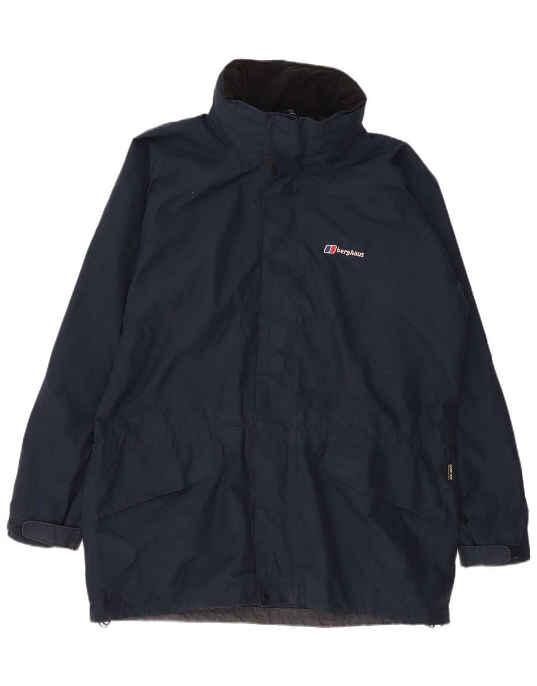 Męska kurtka wiatrówka Berghaus UK 42 XL granatowa, nylonowa
