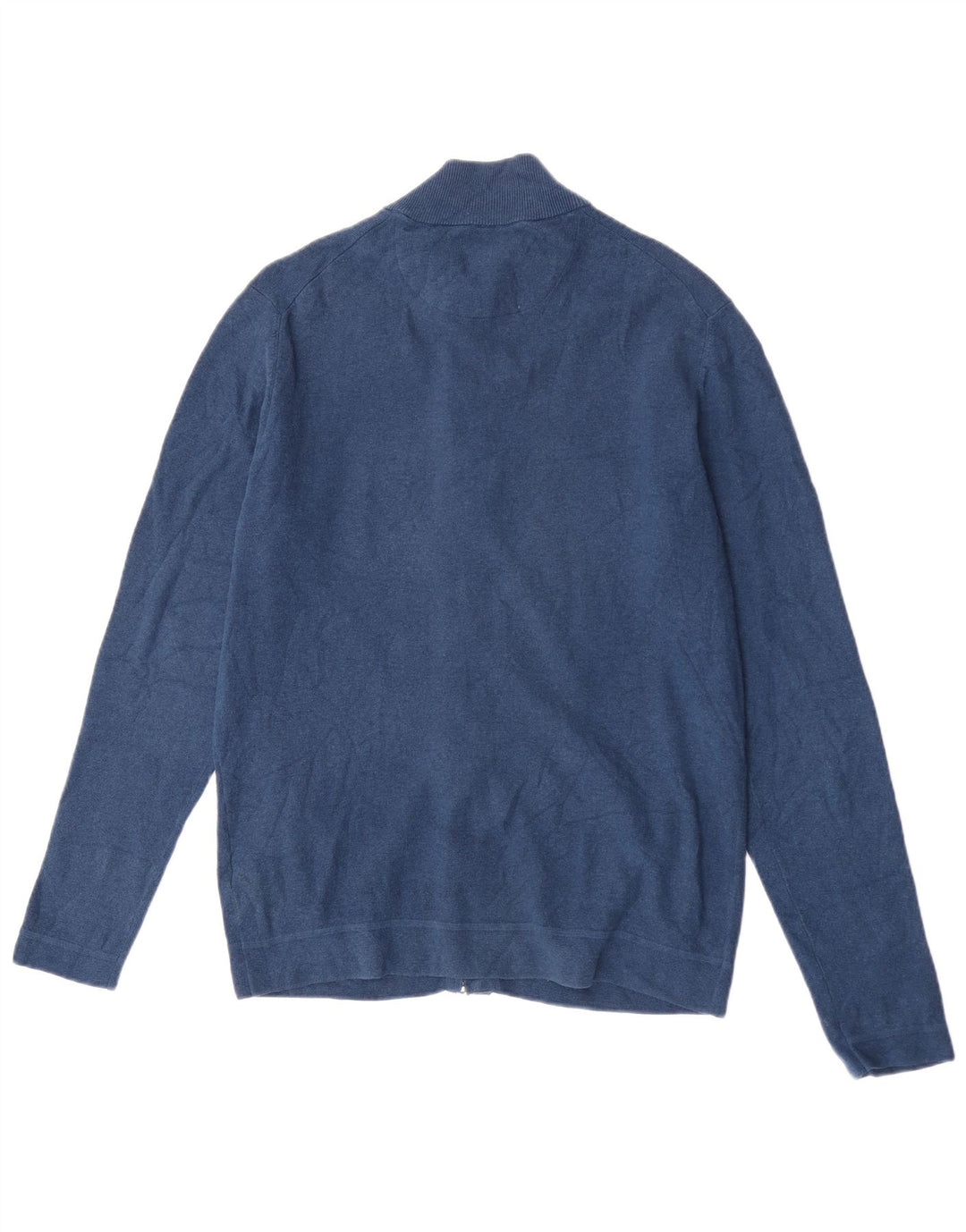 Męski sweter rozpinany Massimo Dutti XL, granatowy, bawełniany