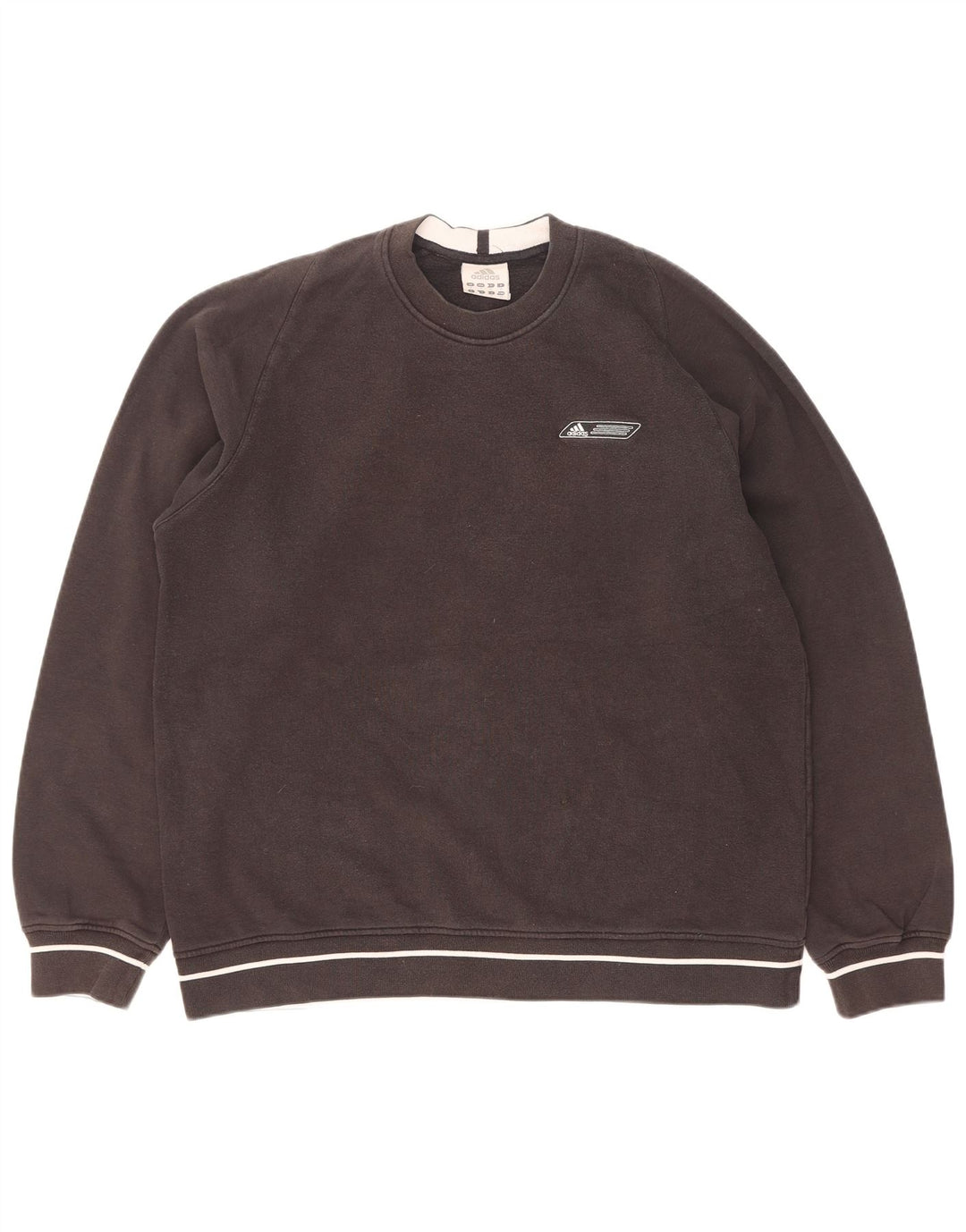 Adidas Męska Bluza Sweter Średni Czarny Bawełna