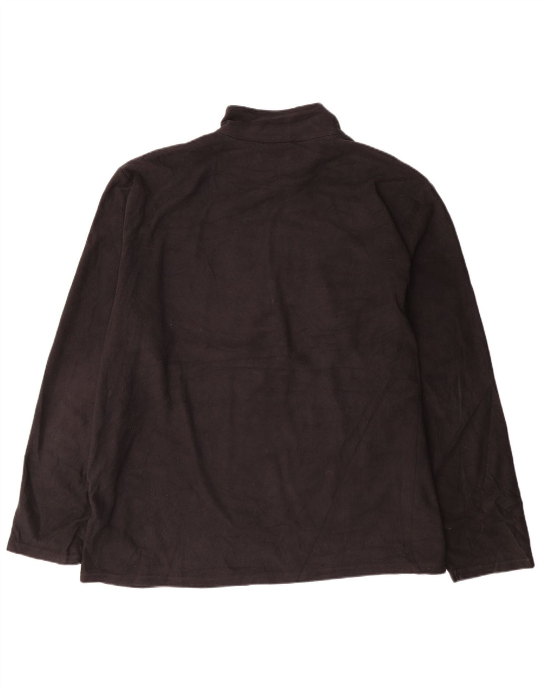 Męski sweter polarowy Mountain Warehouse z zamkiem błyskawicznym, 3XL, czarny