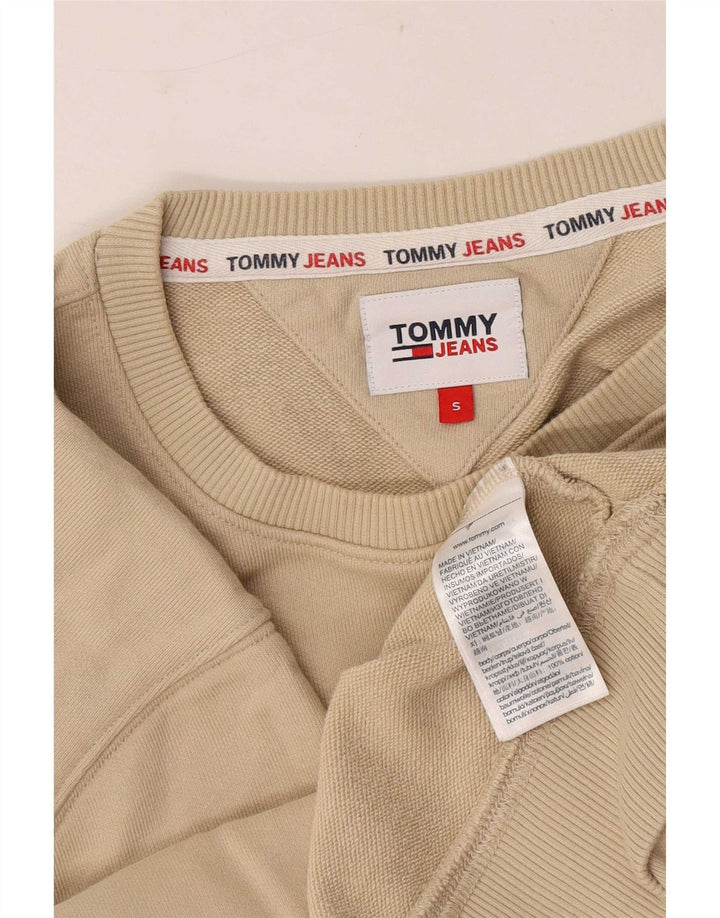Bluza męska Tommy Hilfiger, mała, beżowa, bawełniana