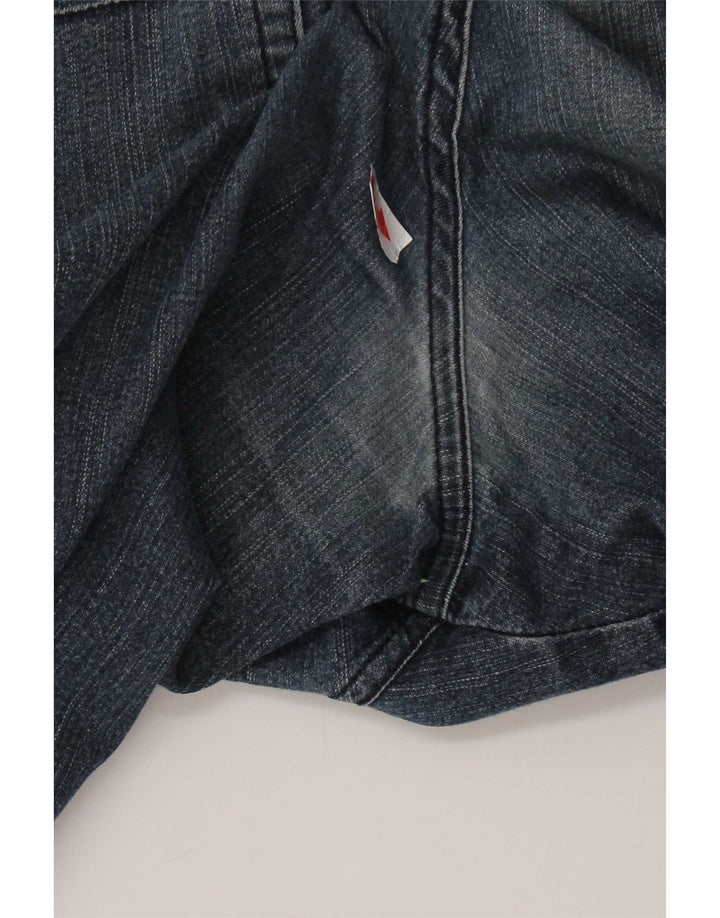 Męskie proste dżinsy Trussardi W34 L30 Niebieskie bawełniane