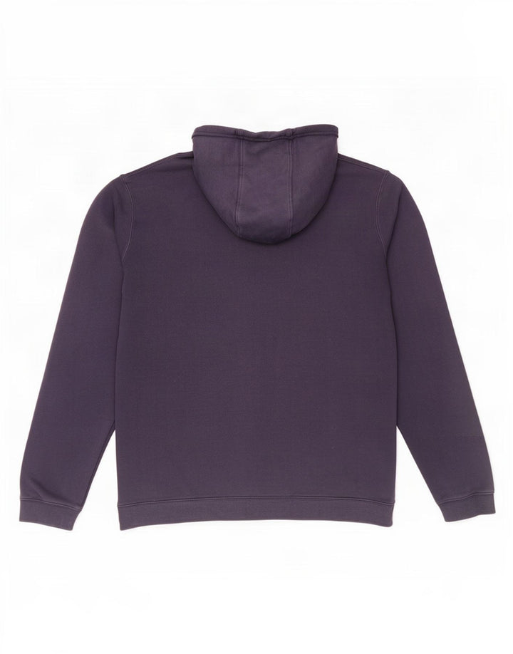 Męski sweter z kapturem Nike, duży, granatowy, bawełniany