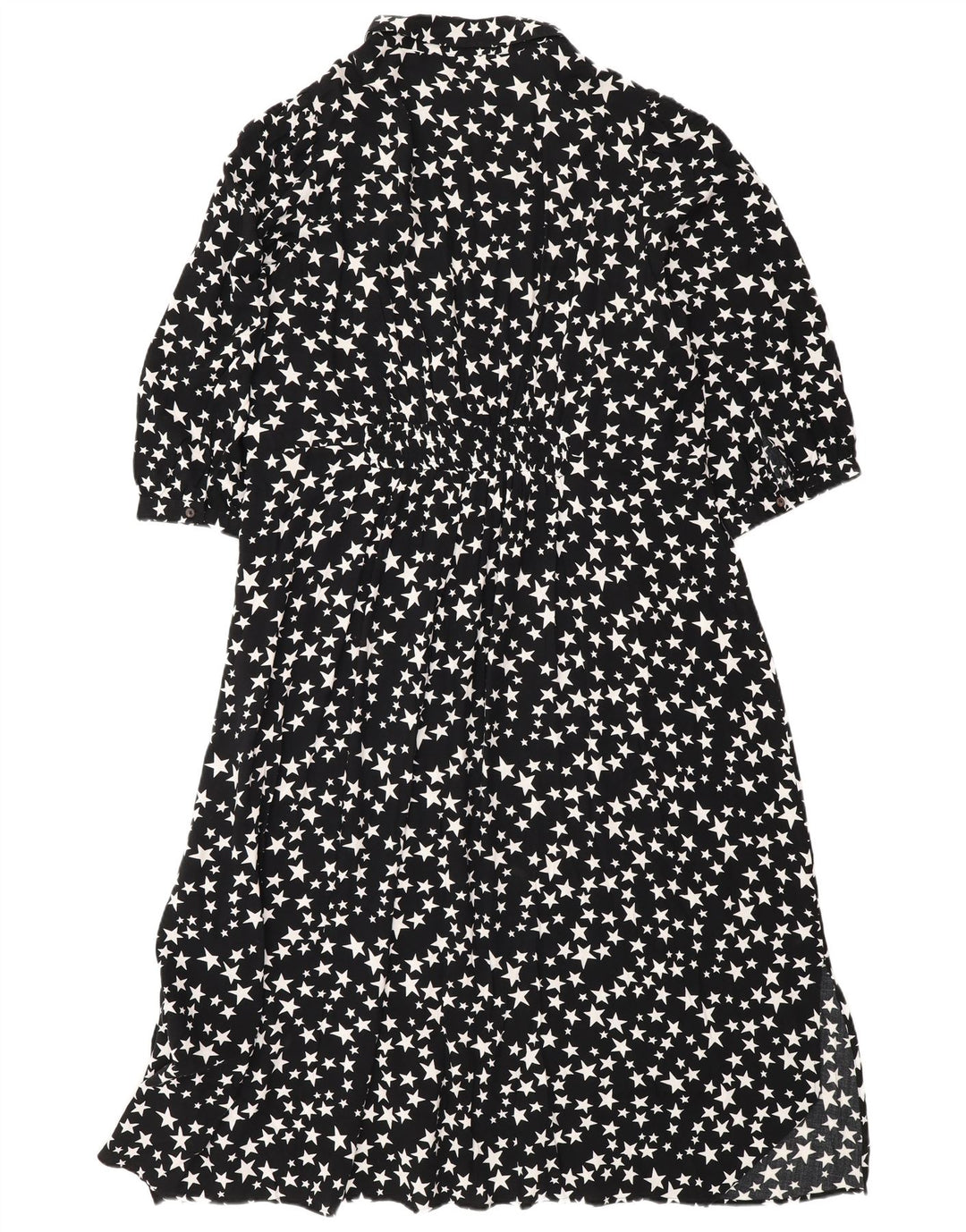 Marks & Spencer Damska sukienka maxi z abstrakcyjnym wzorem UK 18 XL czarna