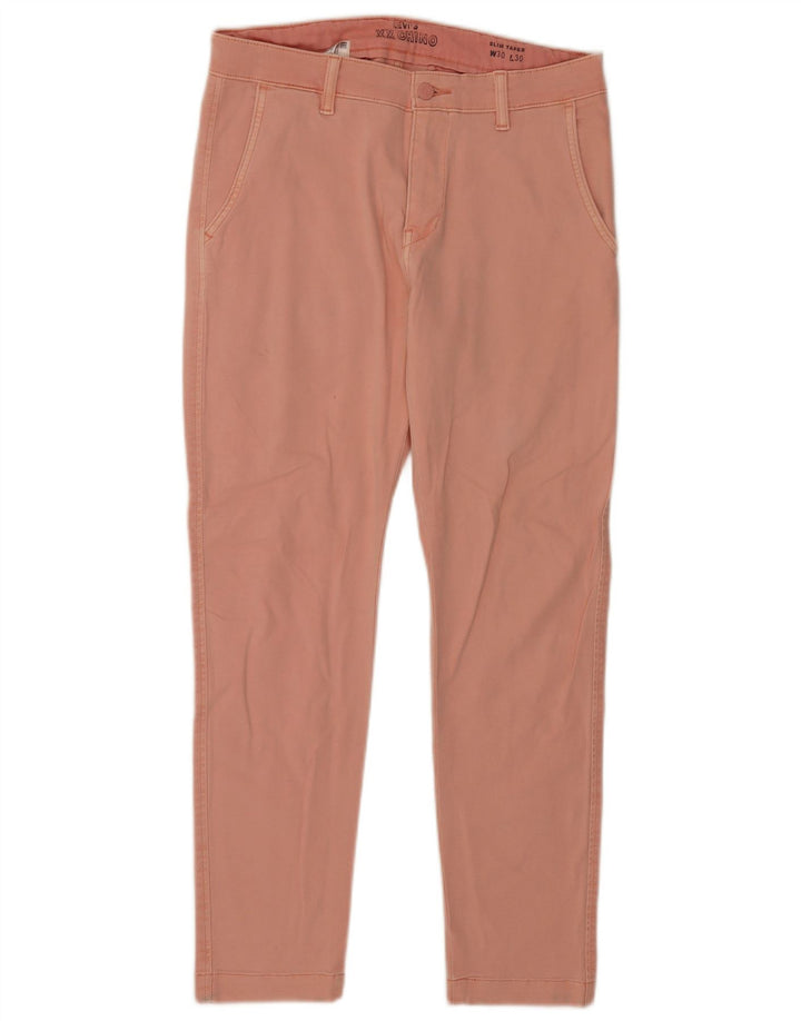 Męskie jeansy Levi's Slim Tapered W30 L30 Różowa bawełna
