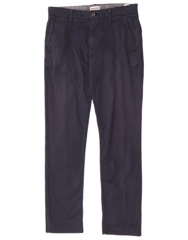 Męskie proste spodnie chino Timberland W31 L31 granatowe