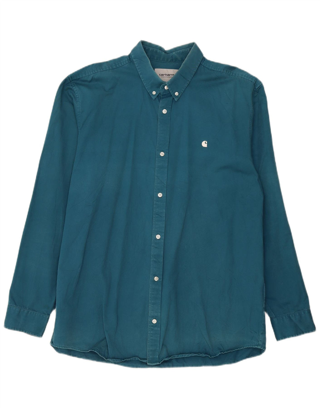 Koszula męska Carhartt 2XL, niebieska, bawełniana
