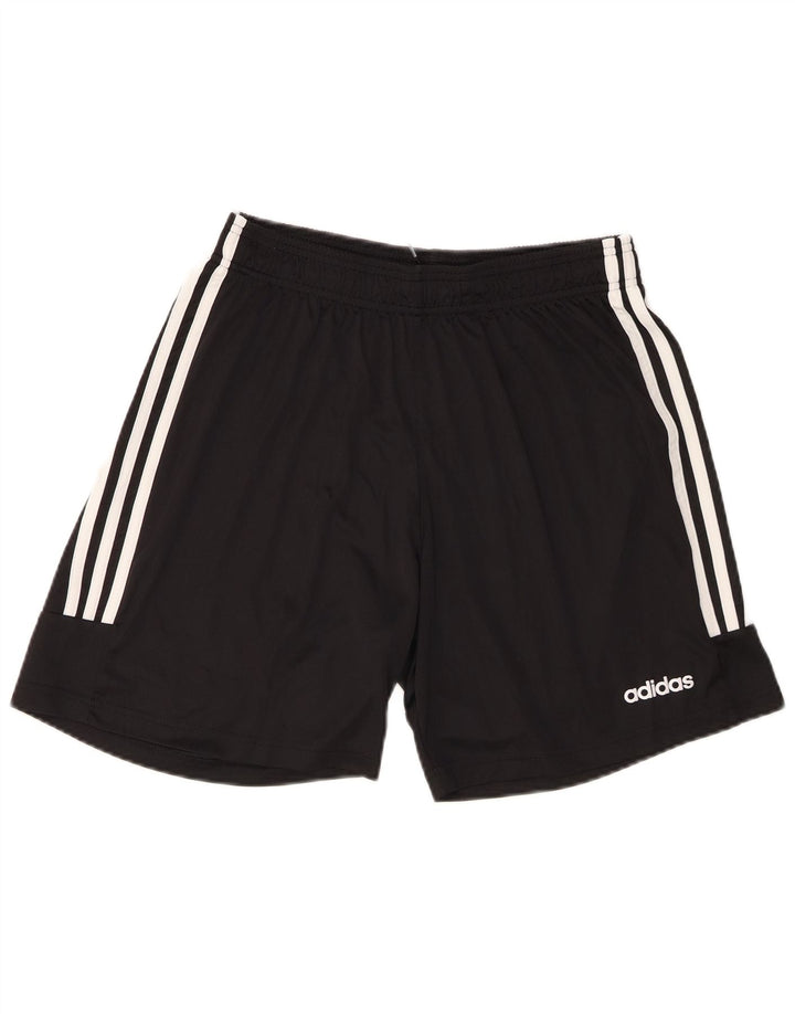 Męskie spodenki sportowe Adidas Climalite, duże, czarne, poliestrowe