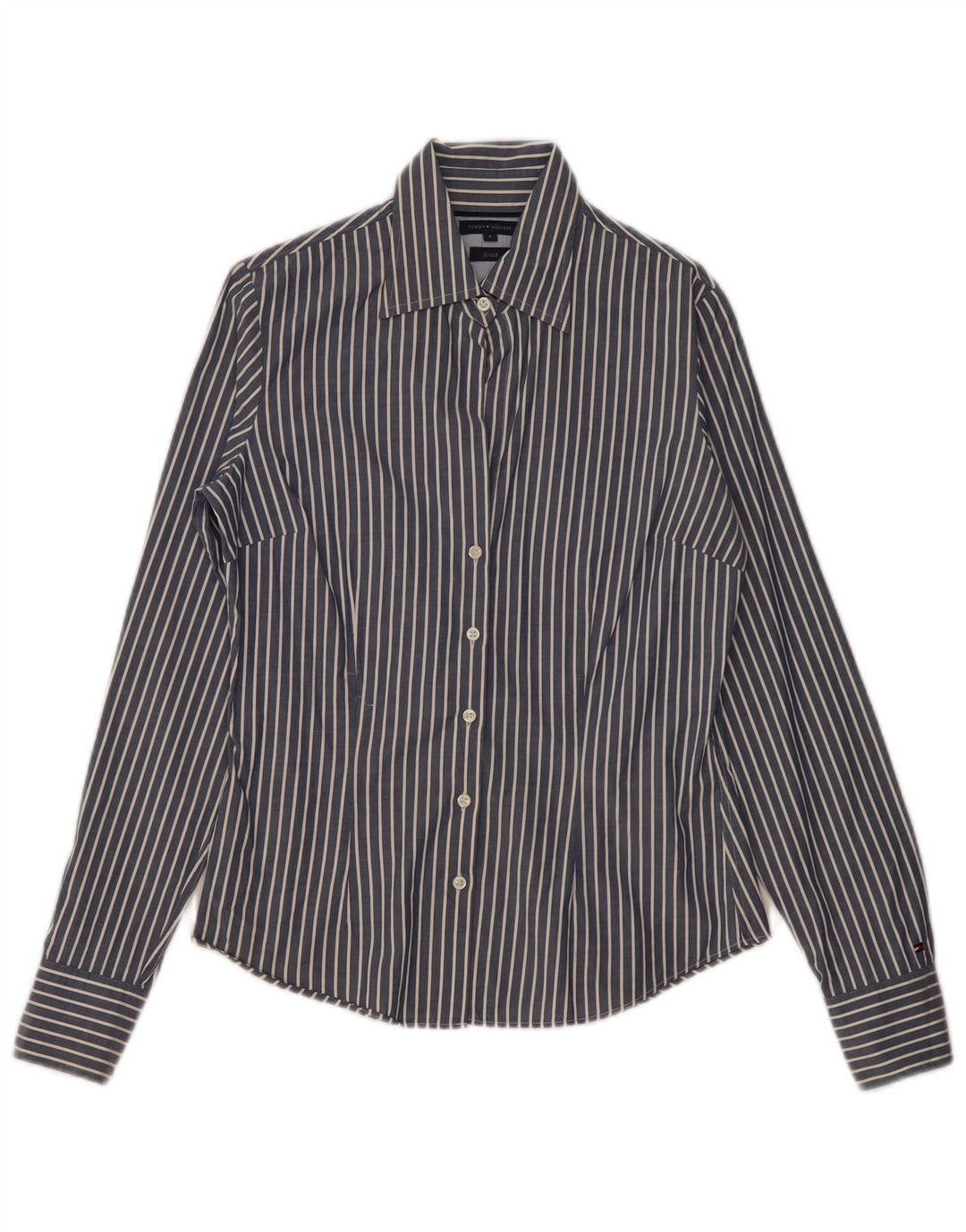 Koszula damska TOMMY HILFIGER US 4 Mała granatowa w prążki