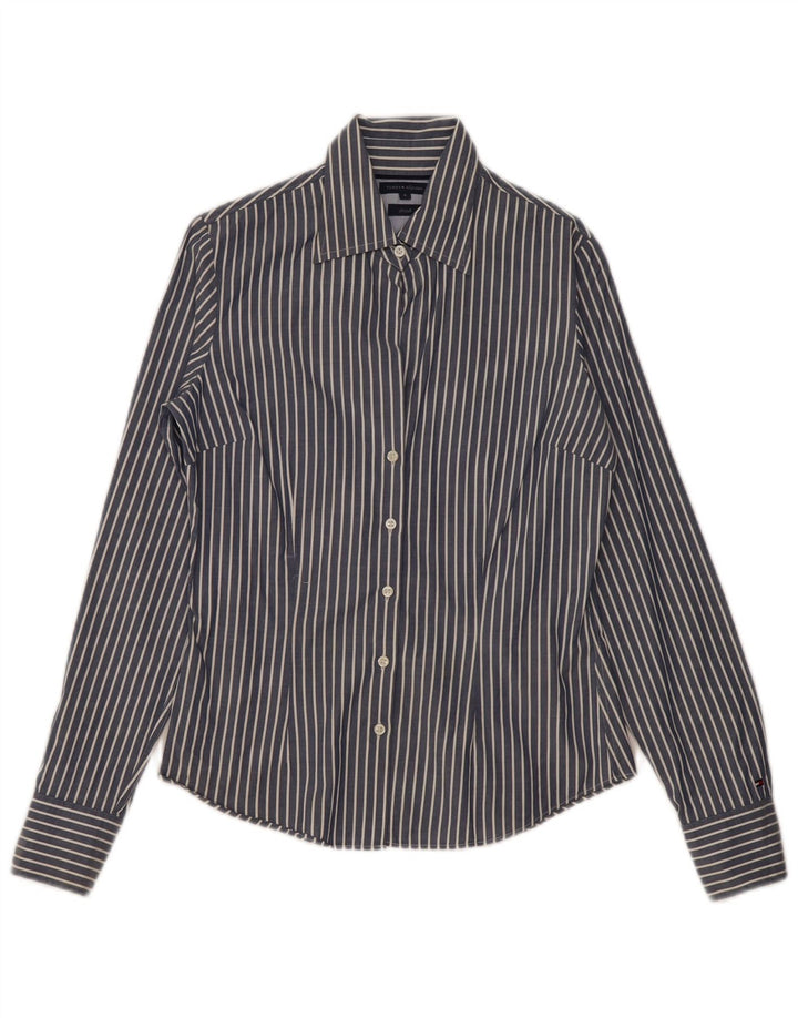 Koszula damska TOMMY HILFIGER US 4 Mała granatowa w prążki