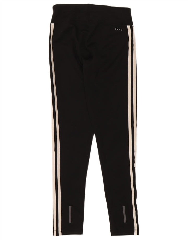 ADIDAS Womens Climalite Leggings UK 4/6 XS  Black Polyester