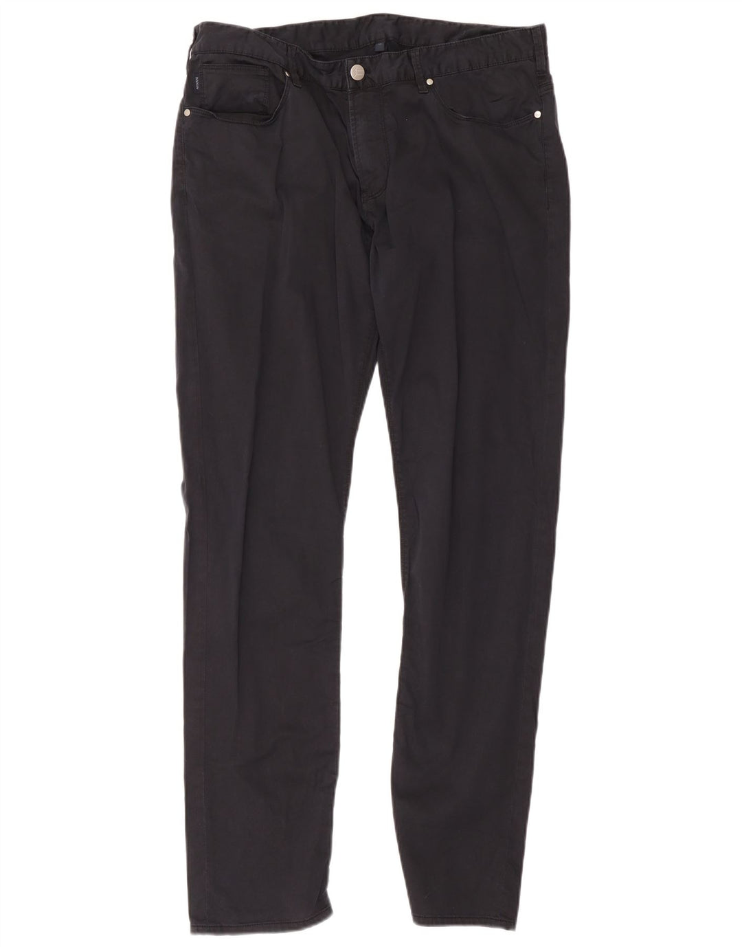 Męskie jeansy Armani Slim W36 L32 Granatowa bawełna