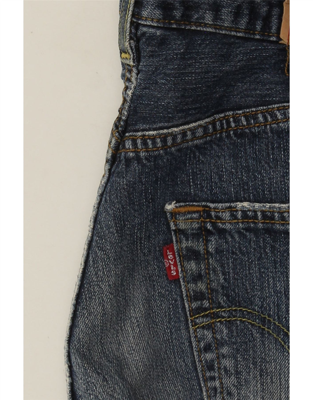 Męskie proste dżinsy Levi's W32 L28 Niebieskie
