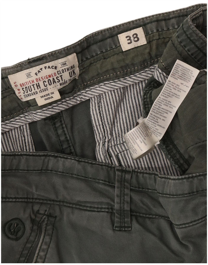 Męskie szorty cargo Fat Face W38 XL, zielone, bawełniane