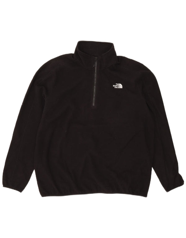 Męski sweter polarowy The North Face z zamkiem błyskawicznym 2XL, czarny poliester