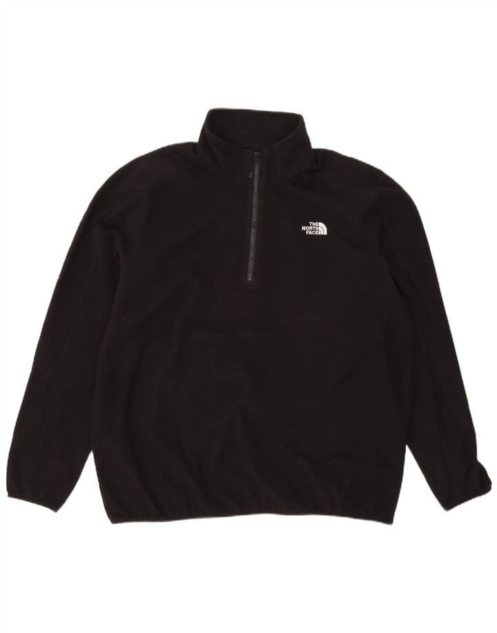 Męski sweter polarowy The North Face z zamkiem błyskawicznym 2XL, czarny poliester