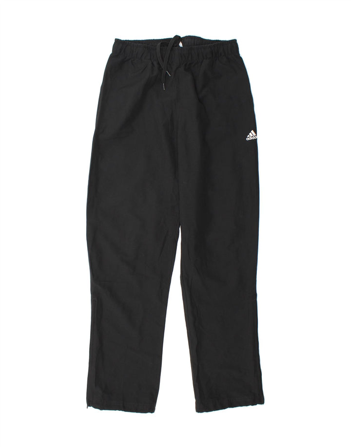 ADIDAS Womens Climalite Tracksuit Trousers UK 8 Small Black Polyester Vintage Adidas and Second-Hand Adidas from Messina Hembry 