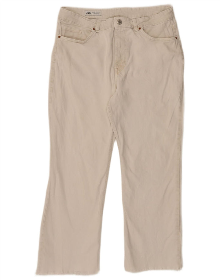 Dżinsy damskie Zara EU 46 2XL W36 L26 białe