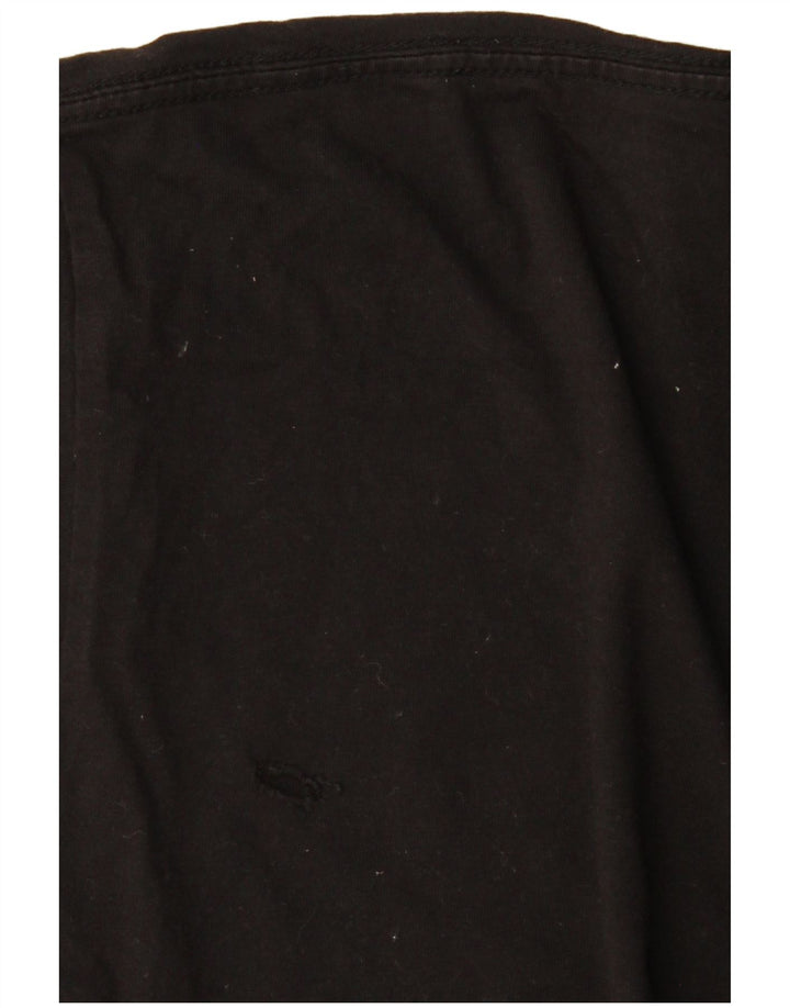 Męski T-shirt Vans o klasycznym kroju z grafiką, góra XL, czarna, bawełniana