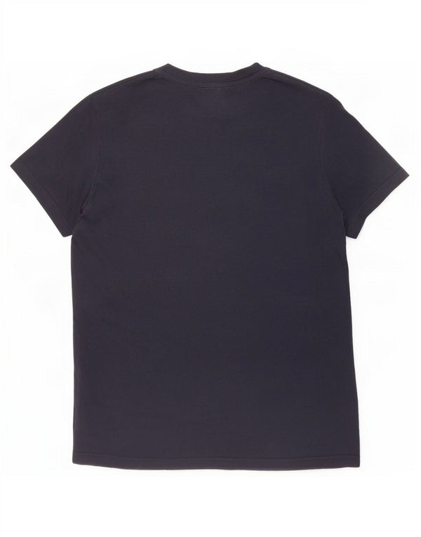 Męski T-shirt Champion z grafiką, mały, czarny, bawełniany