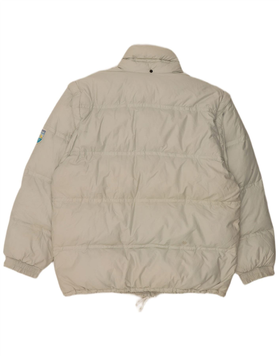 Męska ocieplana kurtka Martin's UK 42 XL, biała bawełna
