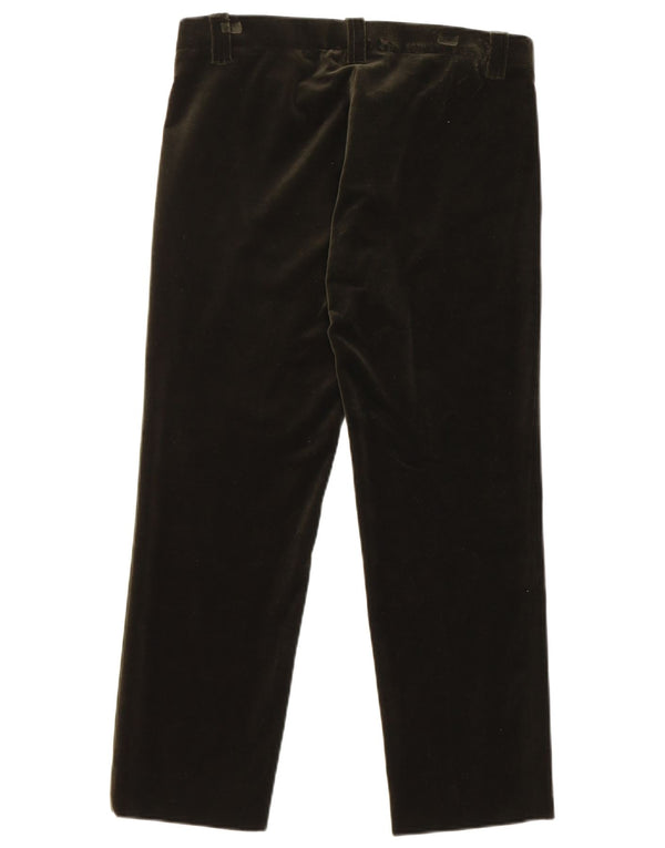 Aksamitne spodnie damskie Metrado Crop EU 40 Medium W30 L25 Zielone