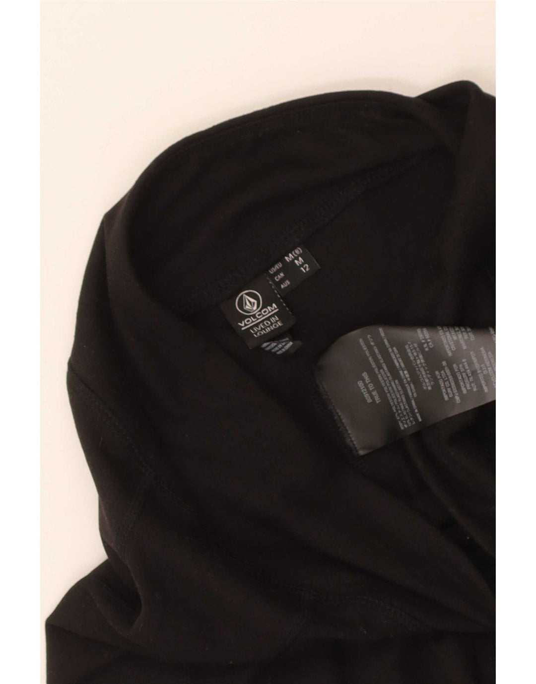 Damskie spodenki sportowe Volcom Bermudy UK 12, średni czarny poliester