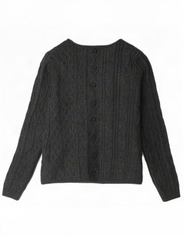 Sweter damski Zara Cardigan UK 14, duży, szary