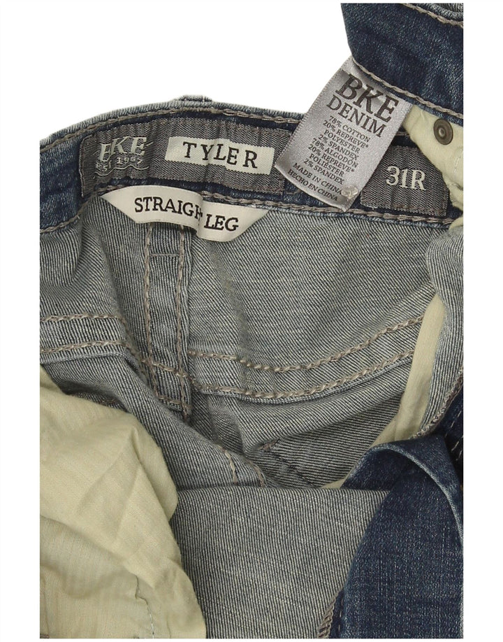Damskie jeansy BKE Tyler Straight W31 L31 Niebieskie bawełniane
