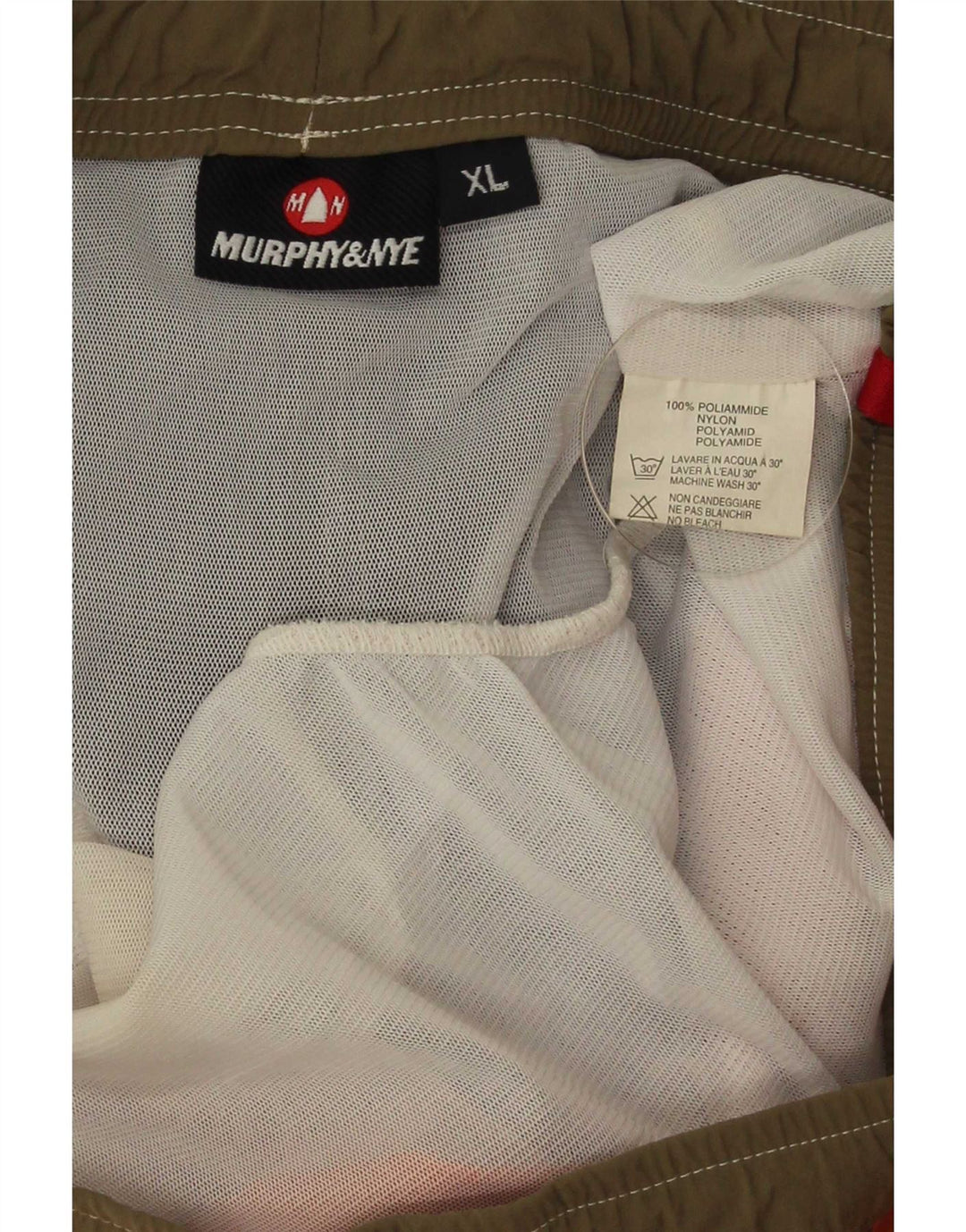 Męskie spodenki kąpielowe Murphy & Nye Graphic XL, pomarańczowe, poliamid
