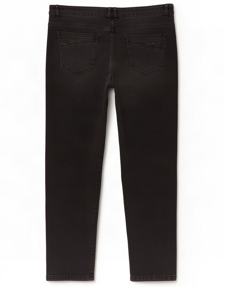 Marks & Spencer Damskie Per Una Straight Jeans W38 L29 Szare