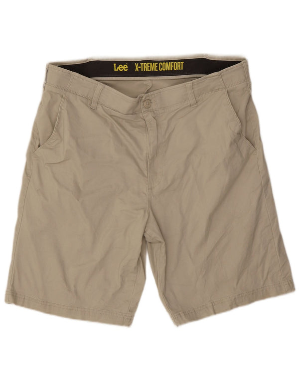 Męskie spodenki chino Lee X-treme Comfort W38 XL, beżowa bawełna
