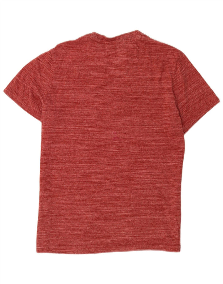 T-shirt męski Jack Wills, średni, bordowy, bawełniany w paski