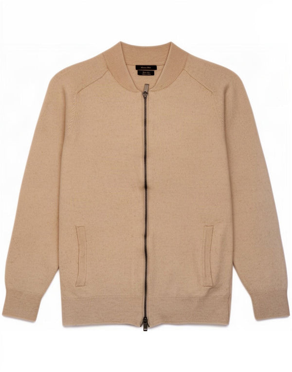 Sweter damski Massimo Dutti UK 12, średni beż, wełna