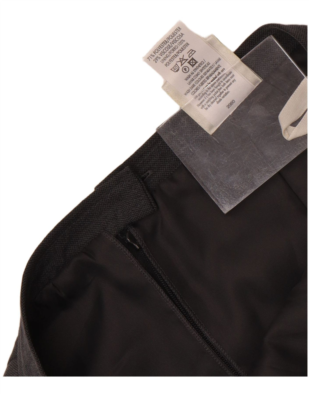 Prosta spódnica damska St. Bernard UK 14 Medium W28 Szary poliester