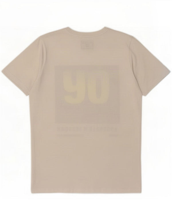 Męska koszulka z grafiką Jack & Jones Top Medium White Cotton