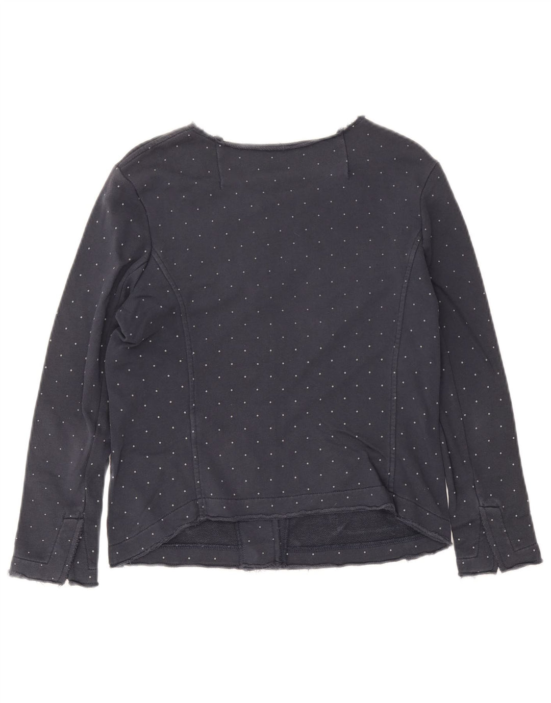 Damska kurtka Crop Utility Sun68 UK 10, mała, granatowa, bawełniana w cętki