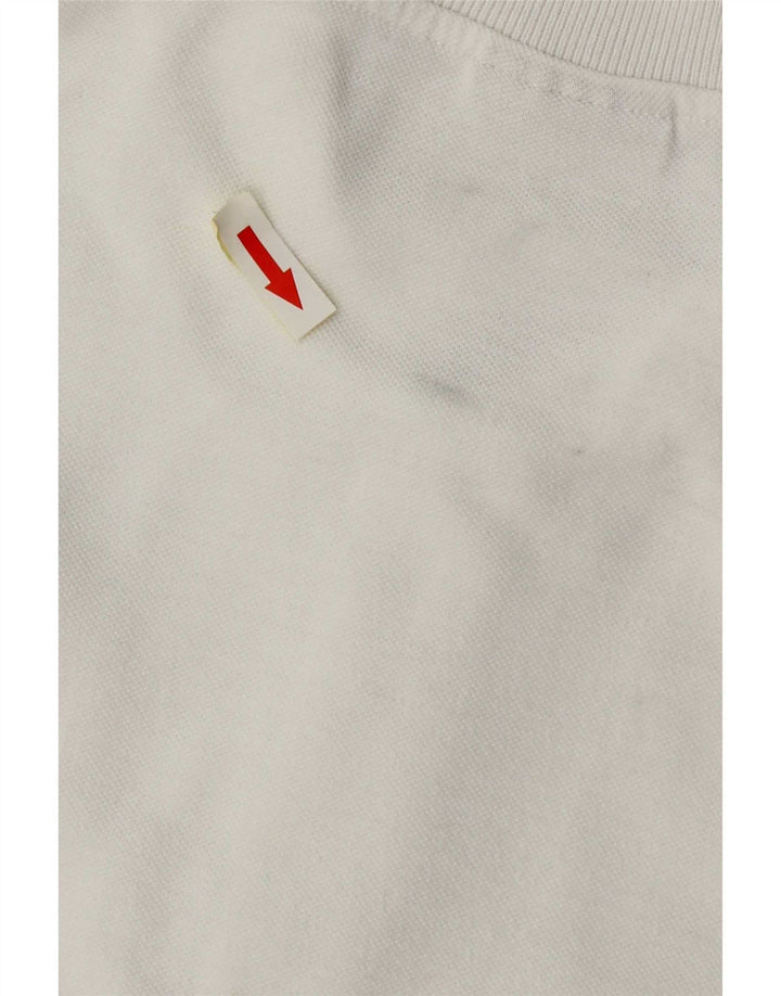 Think Różowa Męska Koszulka Polo Mała Biała