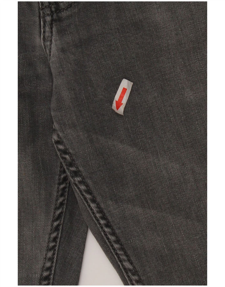 Męskie jeansy Levi's 511 Slim W34 L30 Szara bawełna