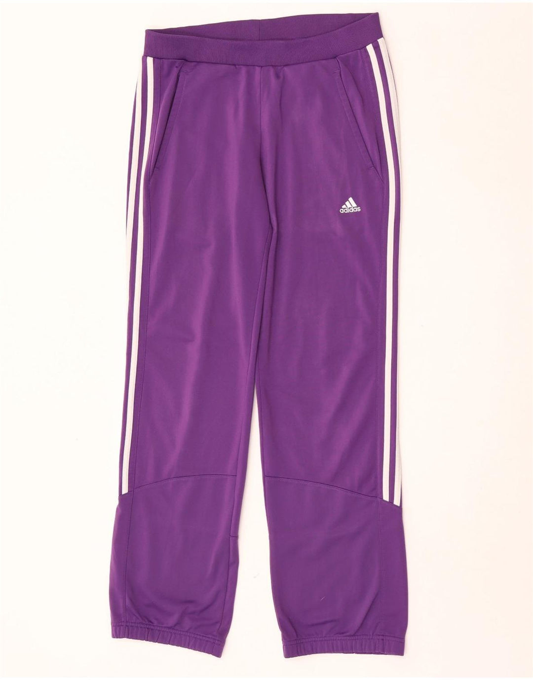 Damskie spodnie dresowe Adidas UK 8/10 Mały fioletowy poliester